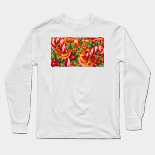 Christmas snake Long Sleeve T-Shirt